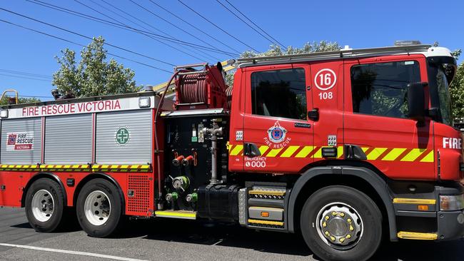 Firefighters had to battle a house fire at St Albans. Picture: Himangi Singh