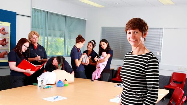 Professor Jenny Gamble at Griffith School of Nursing and Midwifery.