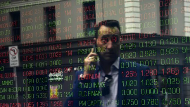 The S&amp;P/ASX 200 share index reversed a 3.6pc intraday rise to close down 2pc at 5076.8 points on Tuesday. Picture: AAP