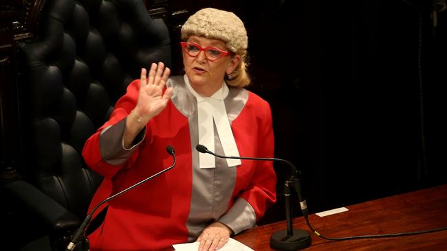 King farewells the Supreme Court on August 14, 2015. Picture: Pat Scala/Fairfax Media