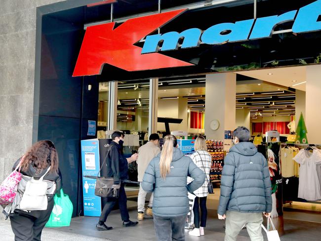 ADELAIDE, AUSTRALIA - NewsWire Photos November 12, 2021: Kmart at Rundle Mall. Picture: NCA NewsWire / Dean Martin