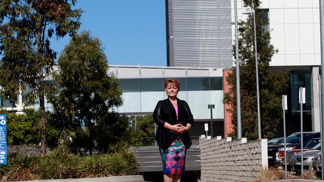 Julie Cosby has spent thousands of dollars on parking at Liverpool Hospital. Picture: Carmela Roche