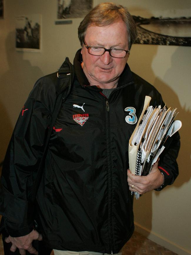 Former Essendon coach Kevin Sheedy. Picture: Michael Klein