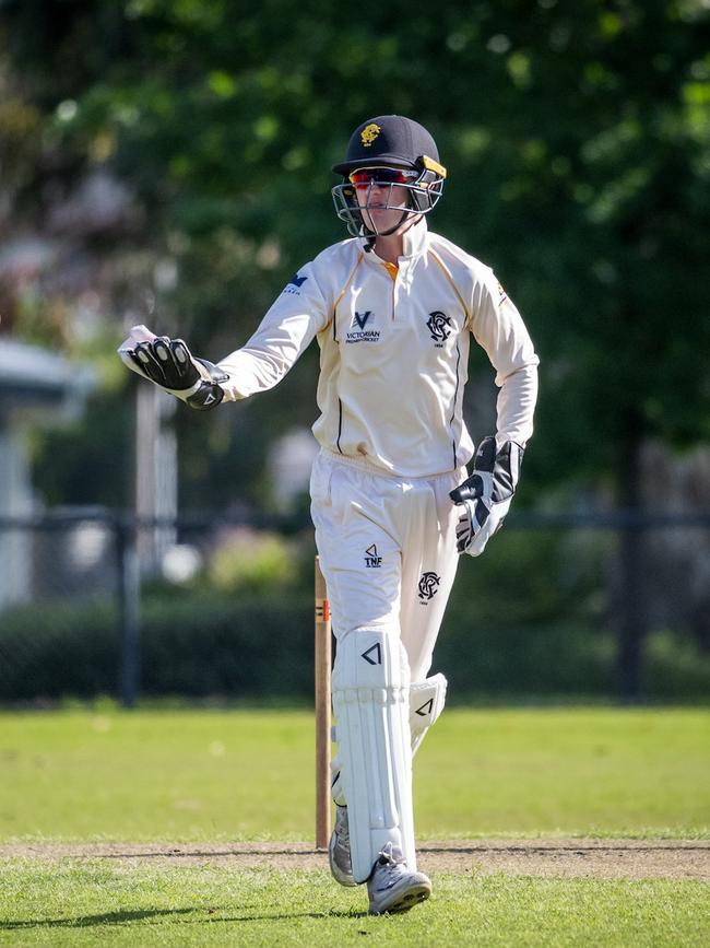 Max Parker did all he could for Victoria Metro. Picture: GRAEME DIGGLE