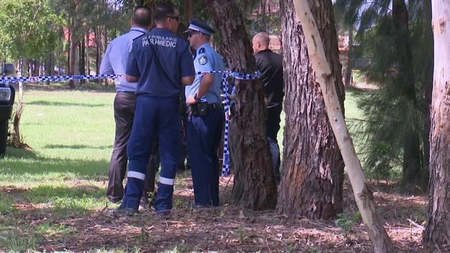 A man has been shot dead in a confrontation with police in St Marys. Picture: TNV