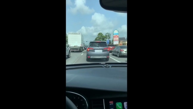 Mile-Long Line of Cars Wait for Coronavirus Testing in Houston | The ...