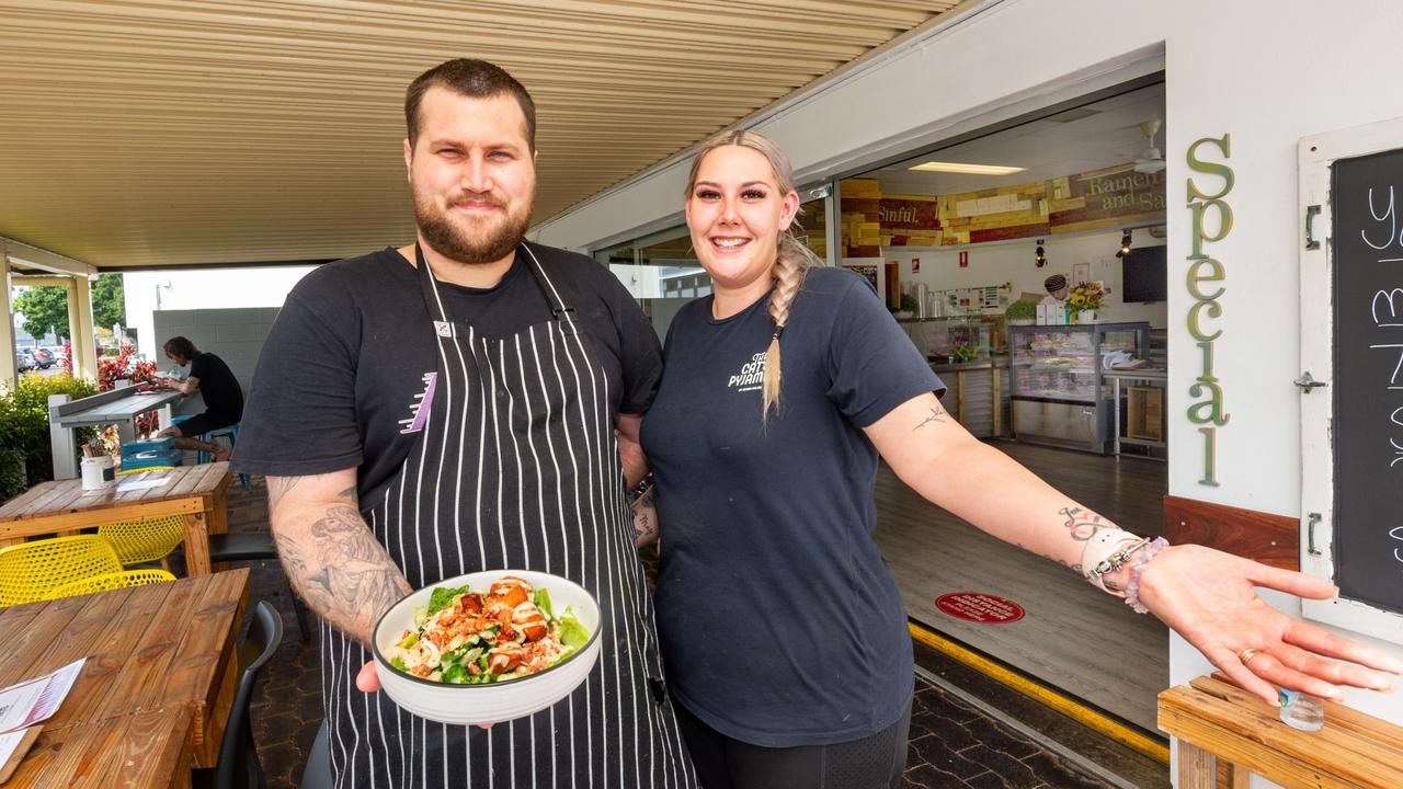 Mackay cafe Y.A.W. has been booming despite opening during the pandemic. Owners Brandan and Billy Tranberg are looking to buy two more cafes. Picture: Daryl Wright