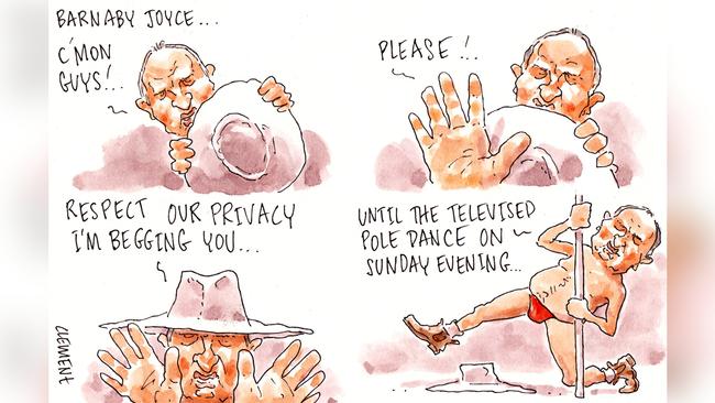 Rod Clement Letters Cartoon for 28-05-18 Version: Letters Cartoon  (1280x720 - Aspect ratio preserved, Canvas added)COPYRIGHT: The Australian's artists each have different copyright agreements in place regarding re-use of their work in other publications.Please seek advice from the artists themselves or the Managing Editor of The Australian regarding re-use.