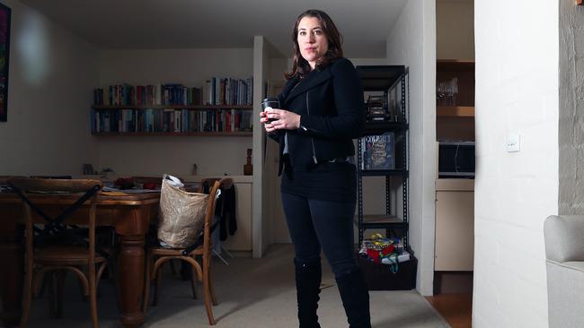 News Corp journalist Annika Smethurst at her home in Canberra. Picture: Gary Ramage