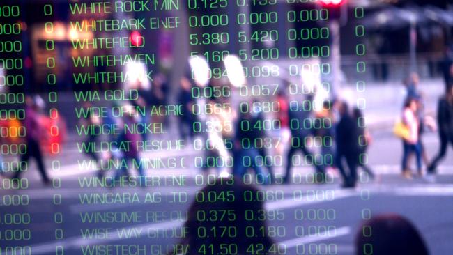 Ten of the 11 sectors finished Friday’s trading day in the green. Picture: NewsWire / Jeremy Piper