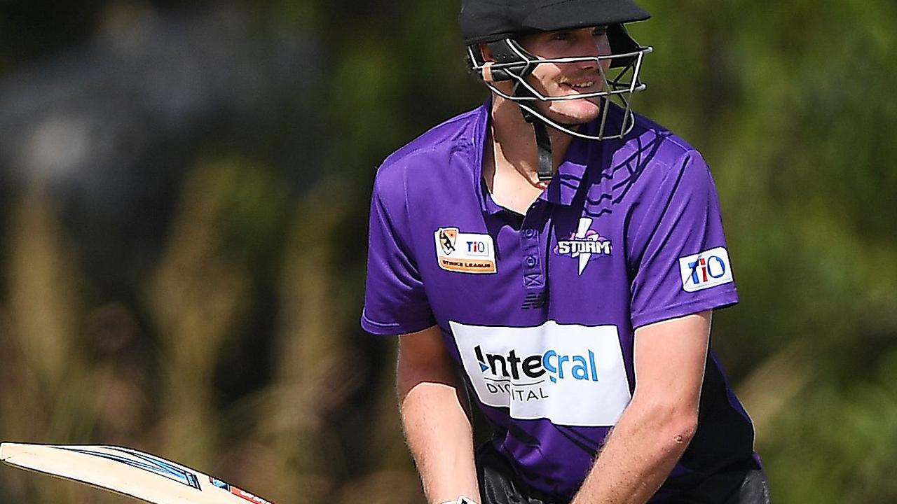 Southern Storm's Josh Kann made 55 in the T20 Strike League final. Picture: Felicity Elliott