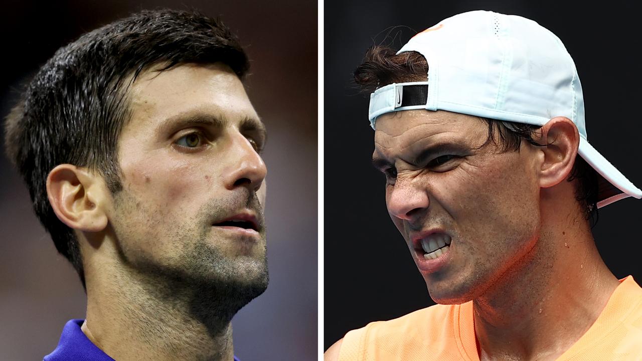 Rafael Nadal hit out at Novak Djokovic.