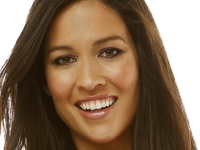 Pictured in the Newscorp studios is Channel Ten sport presenter, Mel McLaughlin for the cover of TV GUIDE. Mel is going to help host Ten's coverage of the Commonwealth Games. Picture: Tim Hunter