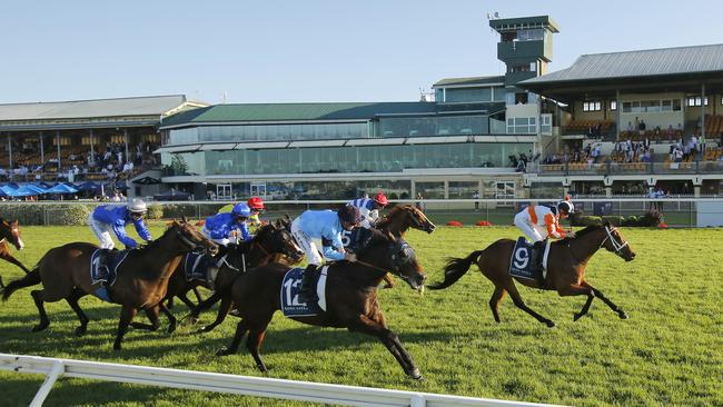 The incident took place at Newcastle Racecourse. Picture: Mark Evans/Getty Images