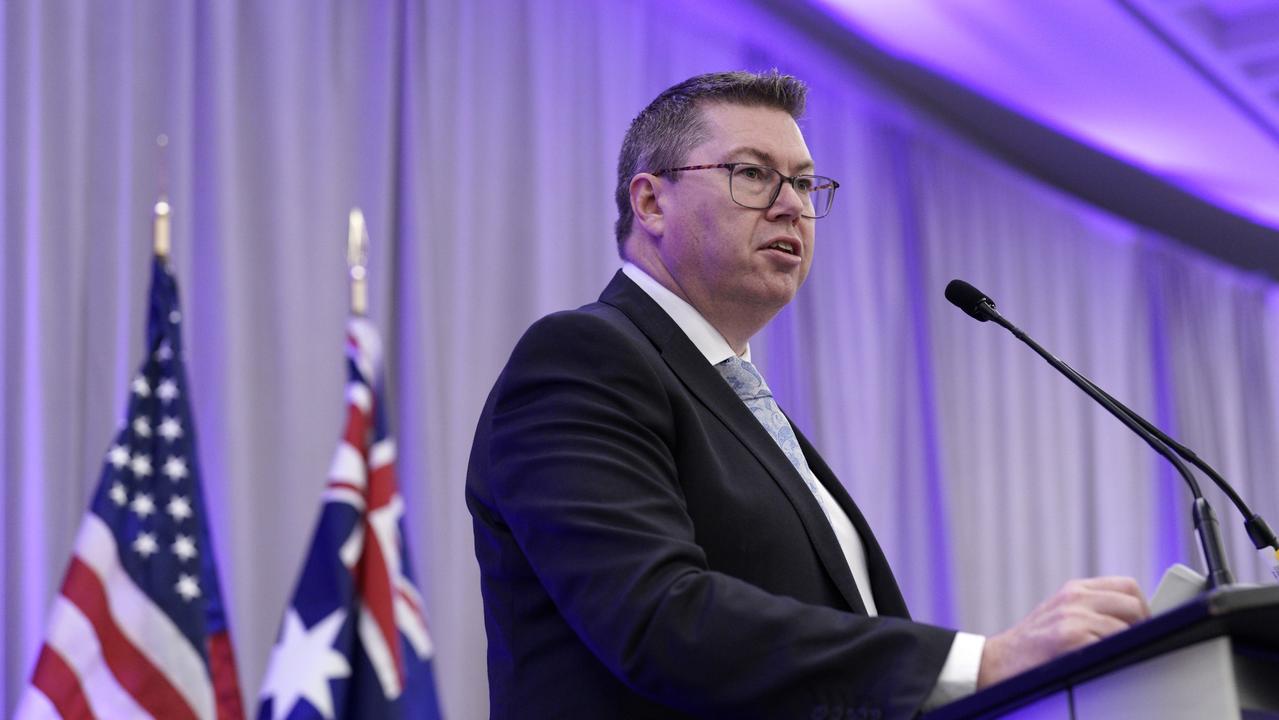 Australian Minister for Defence Industry Pat Conroy said the federal government was “exploring” an AUKUS visa. Picture: Yuri Gripas