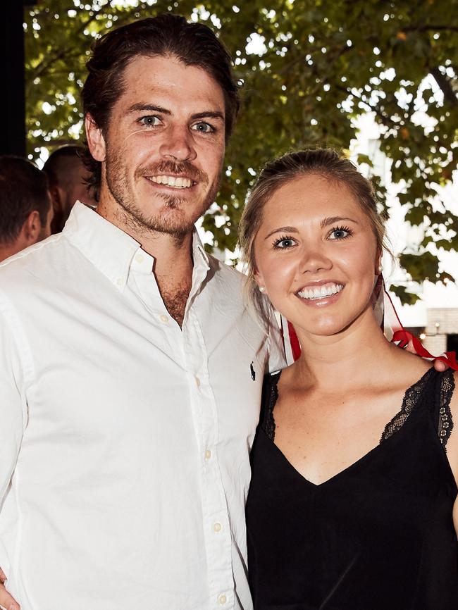 Isaac and Candice Smith at the launch of Jamu in 2019.