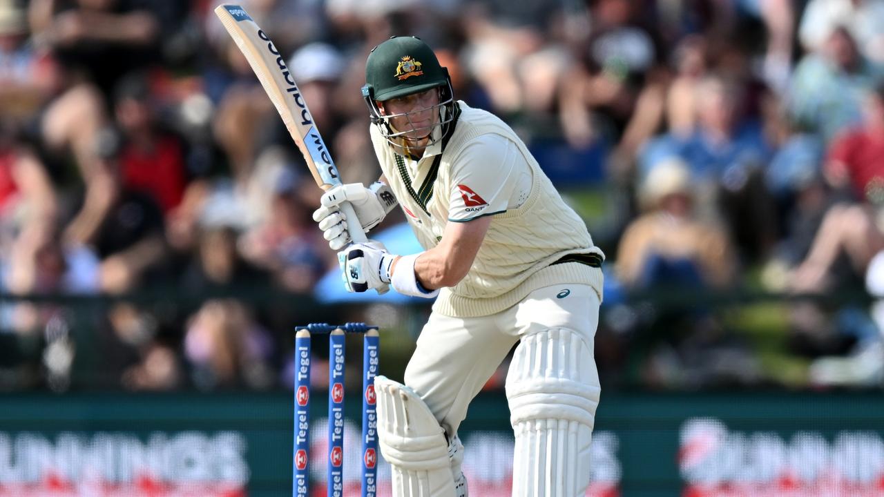 Steve Smith of Australia. Photo by Kai Schwoerer/Getty Images