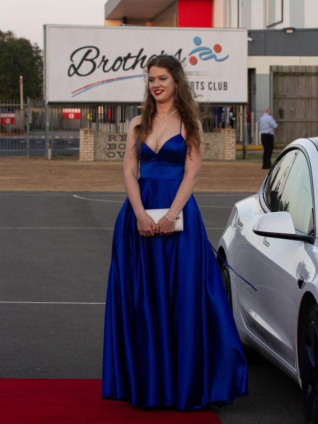 Hella Sander-van Grunsven at the 2023 St Lukes Anglican College formal.