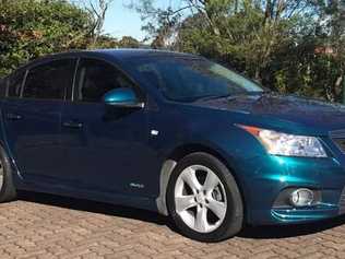 Toowoomba police would like to speak to the driver of a teal coloured sedan, believed to be a 2011-2013 Holden Cruze that was either a CDX or CRI model (similar to the one pictured). Picture: Cole.DominicR[SR]