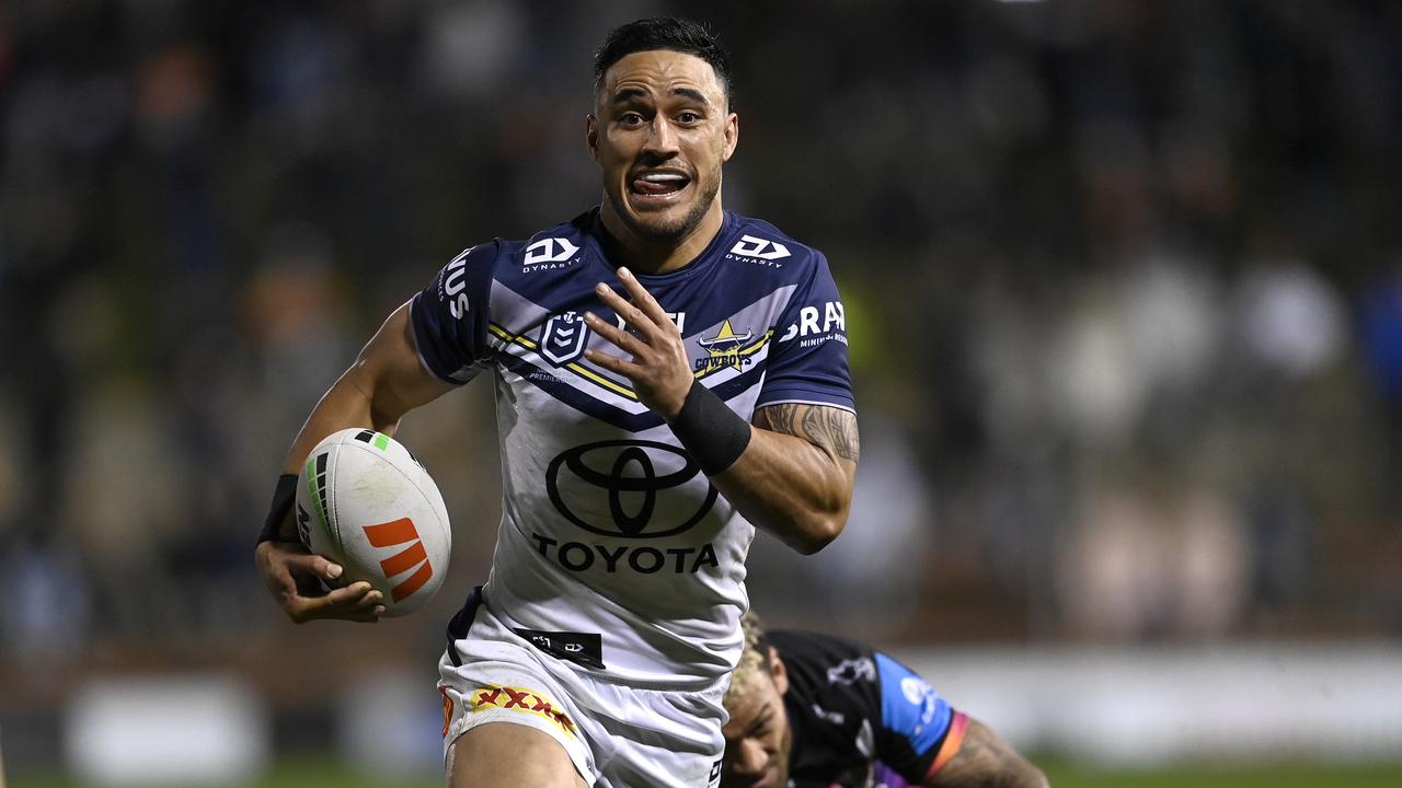 Valentine Holmes is looking to move on from the Cowboys. Picture: NRL Photos