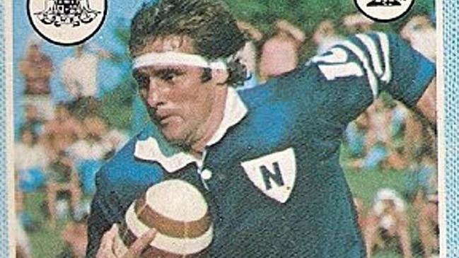 Chris Dawson when he played for the Newtown Jets Rugby League team. Picture: Supplied.