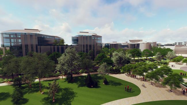 Petrie university artist’s impression.