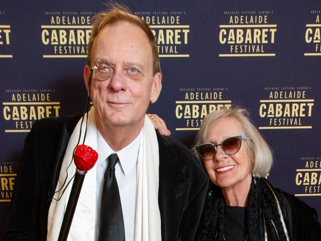 Adelaide Cabaret Festival 2023 - Opening Night Peter Goers and Samela Harris Picture: Kelly Carpenter