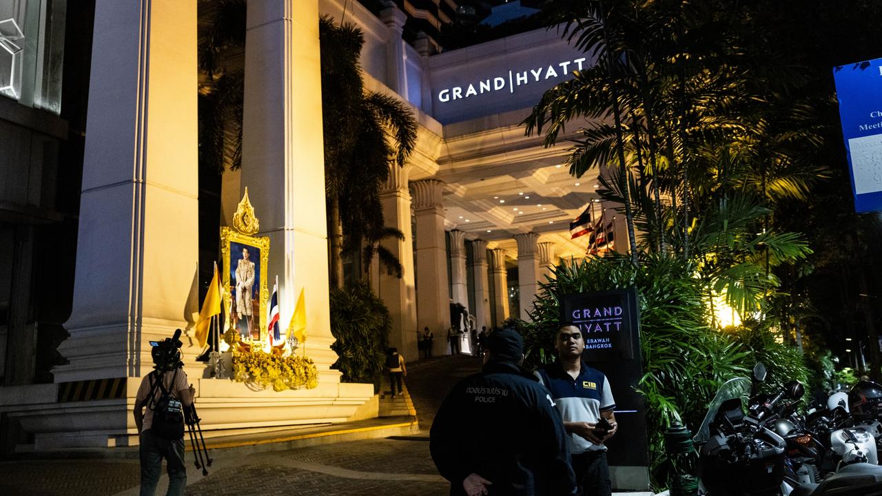 The Grand Hyatt Erawan is a five-star luxury hotel. Picture: Lauren DeCicca/Getty Images