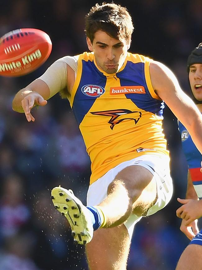 Andrew Gaff in action for West Coast.