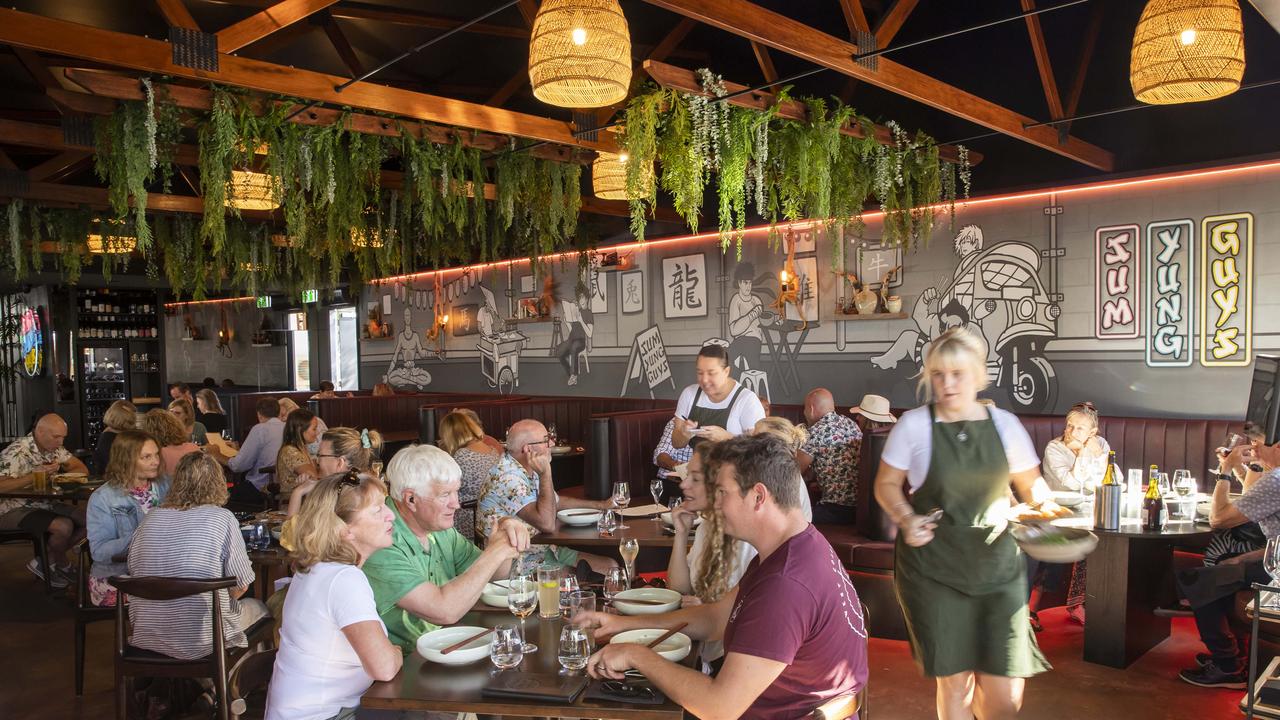 Interior at the new Sum Yung Guys restaurant at Noosaville. Picture: Lachie Millard