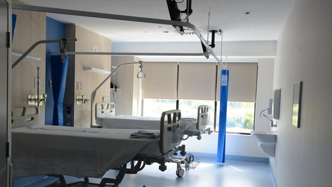 The inpatient unit at Byron Central Hospital is among wards with some private rooms.