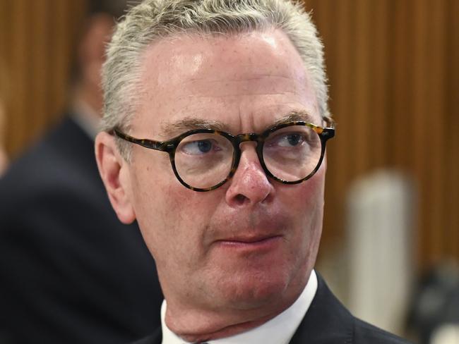 CANBERRA, AUSTRALIA, NewsWire Photos. DECEMBER 1, 2023: Former Minister for Defence of Australia, Christopher Pyne at the National Press Club in Canberra. Picture: NCA NewsWire / Martin Ollman