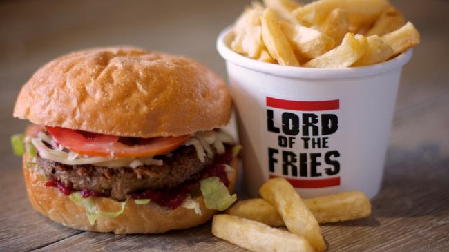 Lord Of The Fries has become a favourite of Hughes after he became a fully fledged vegan.