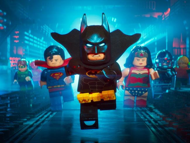 The Lego Batman Movie zings from one surreally silly sequence to the next. Picture: Warner Bros/Village Roadshow films.