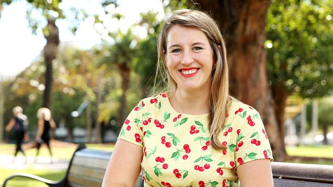 Lucy Jackson started focusing on her super in her late 20s by consolidating several funds into one and then deciding to invest ethically. Picture: Tim Hunter.