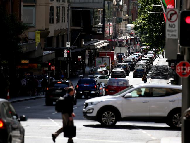 The City of Sydney plans to lobby the state government for 30km/h speed zones. Picture: NCA NewsWire