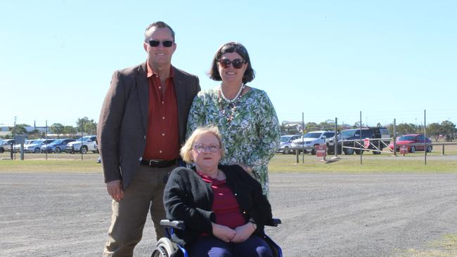 POP UP POLO BUNDABERG 2021: Sarah Smith, Cameron Dyer and Nicole Dyer ready for a day at the polo.