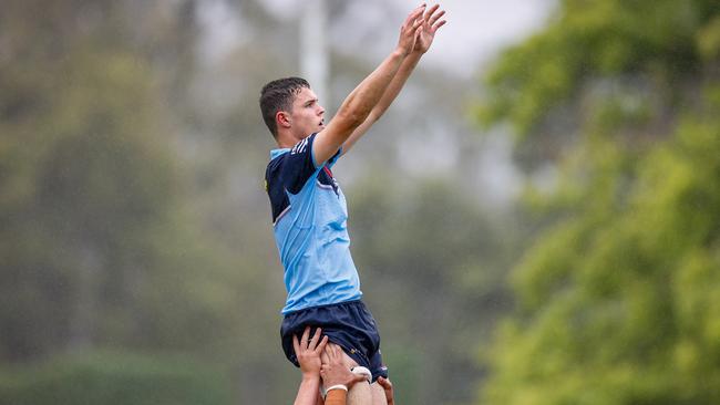 Action in the U15 match between Gen Blue and Queensland Reds. Pic: Kev Nagle