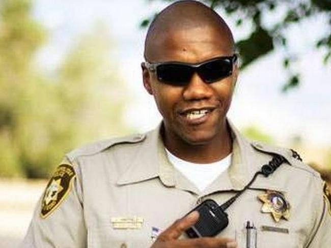 Las Vegas policeman Charlston Hartfield was off duty and attending the concert when he was killed. Picture: Facebook