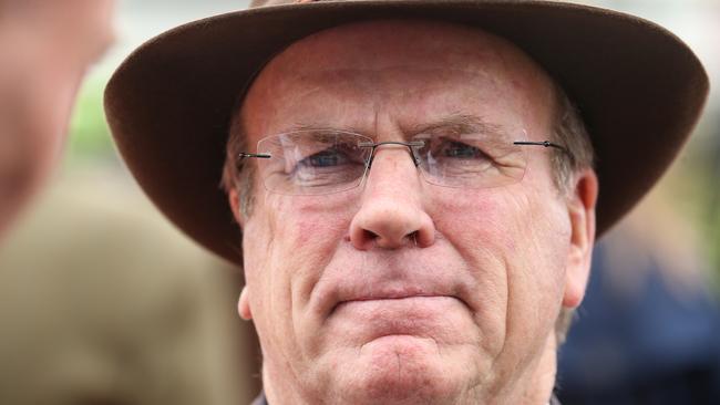 Lovani trainer Robert Smerdon. (Pat Scala/Racing Photos via Getty Images)