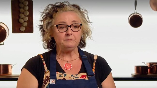 An emotional Julie Goodwin filled viewers in on some of her post-MasterChef struggles.