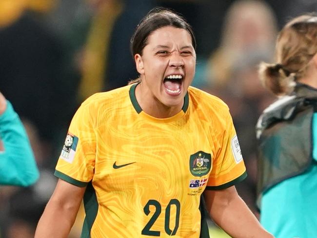 Sam Kerr’s availability has left the Matildas facing a selection squeeze. Picture: Stephanie Meek - CameraSport via Getty Images.