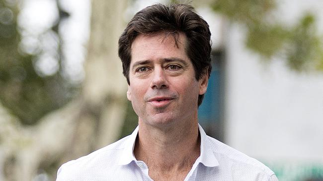 Present AFL chief executive Gillon McLachlan. Picture: Sarah Matray