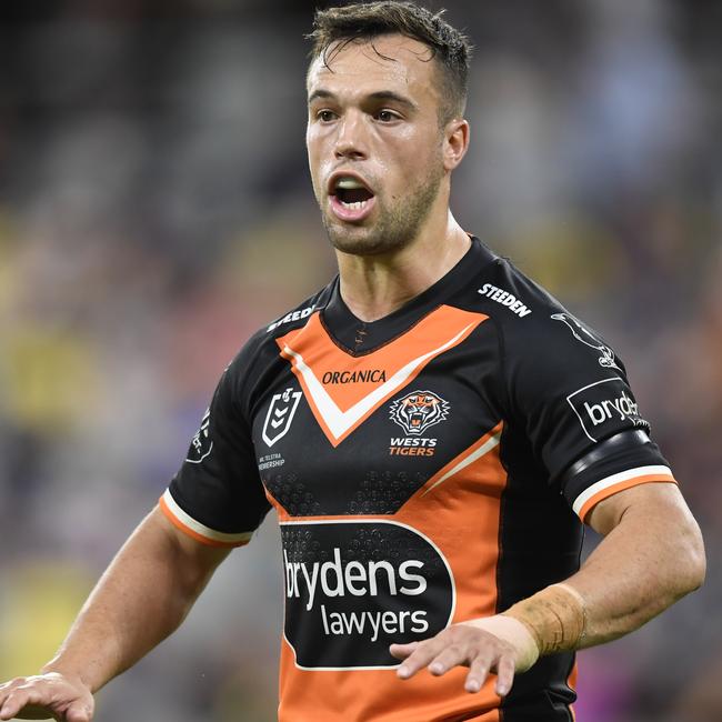 Tigers halfback Luke Brooks. Picture: NRL Photos