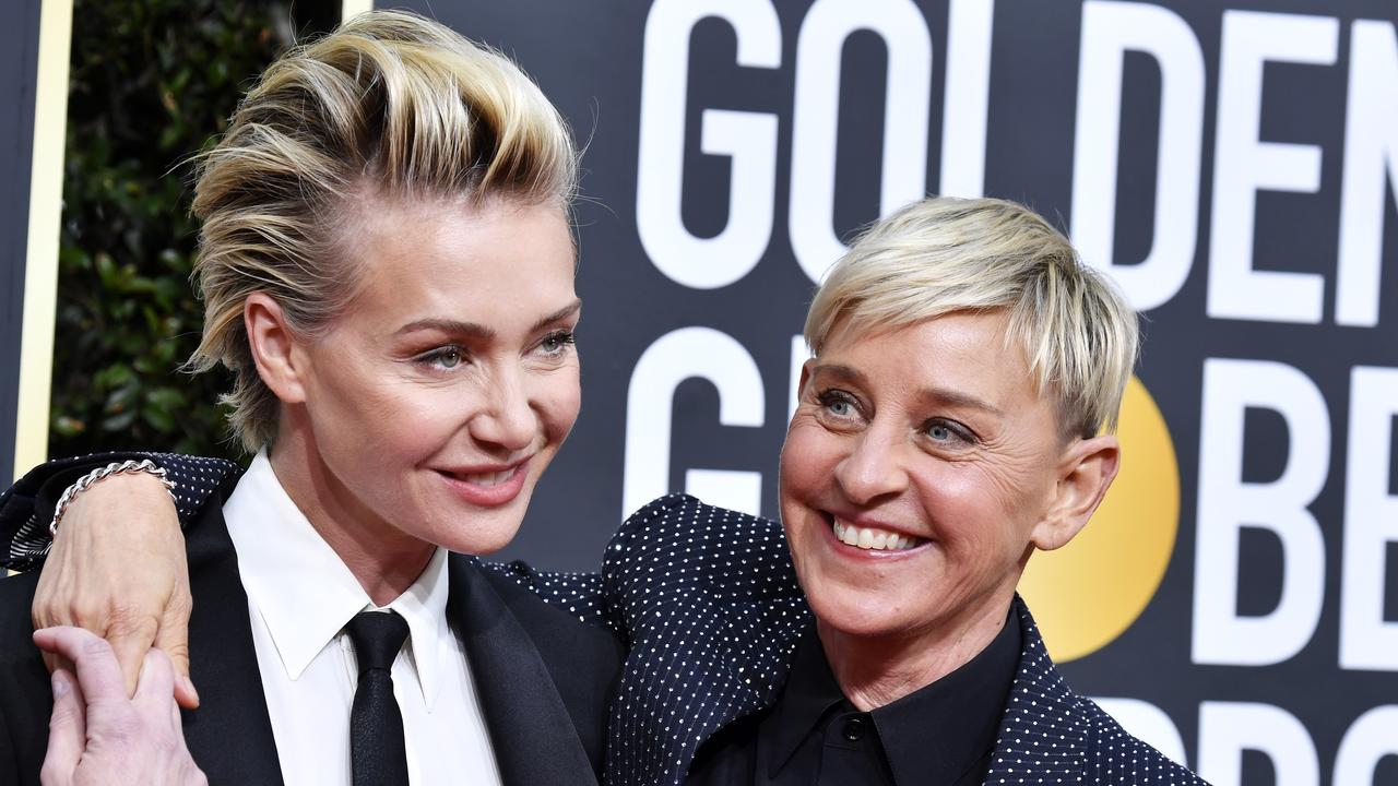 Portia and Ellen. Picture: Frazer Harrison/Getty