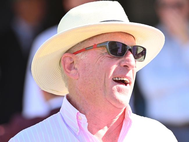 MELBOURNE, AUSTRALIA - MARCH 09: Trainer Mick Price is seen during Melbourne Racing at Flemington Racecourse on March 09, 2024 in Melbourne, Australia. (Photo by Vince Caligiuri/Getty Images)