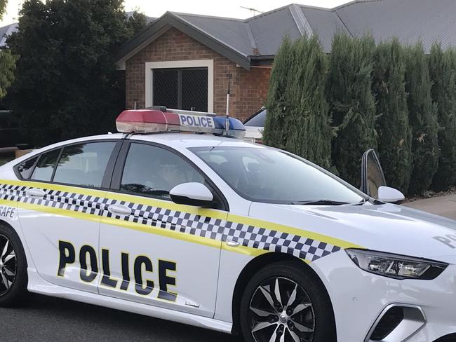 Four men have been arrested following a violent home invasion at Dover Gardens. Picture: Peter Caldicott/7NEWS Adelaide.