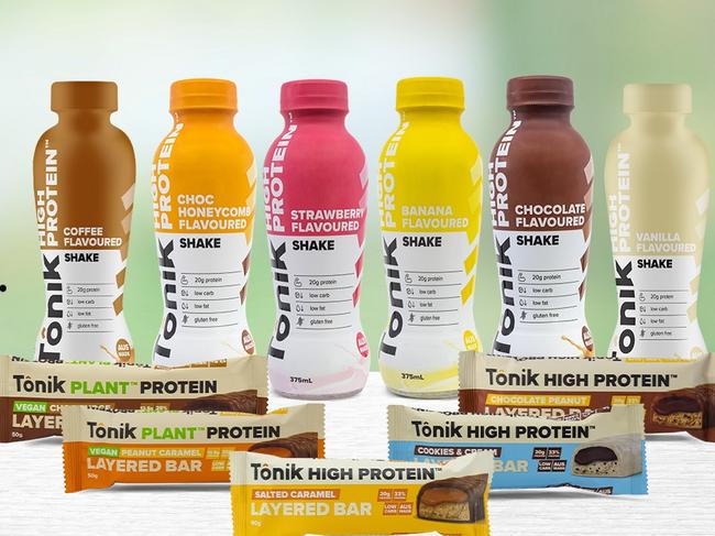 Tonik, a "premium functional beverage brand," is one of the companies under the Halo Food umbrella. Picture: Halo Foods