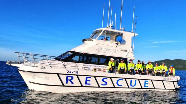 Rescue vessels will be out in force in the Whitsundays this weekend. Picture: Supplied.