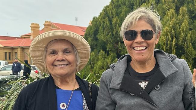 Barngarla people – Sonja (Jonas) Dare (right) and Barngarla’s oldest Elder Maureen Atkinson (left). Picture: supplied